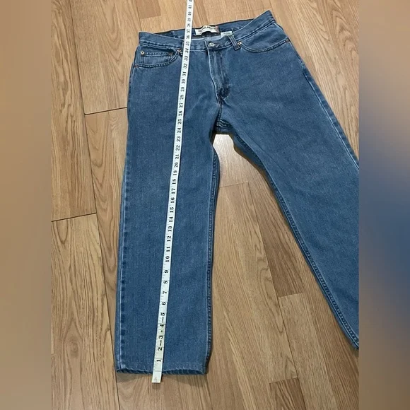 Levi’s 505 Men’s Straight Leg Jeans 34x30 (34x26) Blue Medium Classic Western - Picture 9 of 14